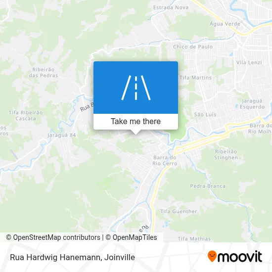 Rua Hardwig Hanemann map