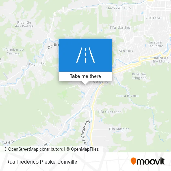 Rua Frederico Pieske map