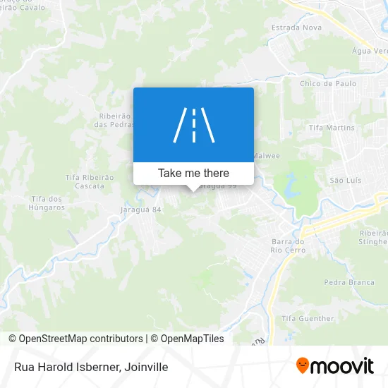 Rua Harold Isberner map