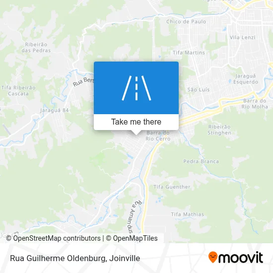 Rua Guilherme Oldenburg map