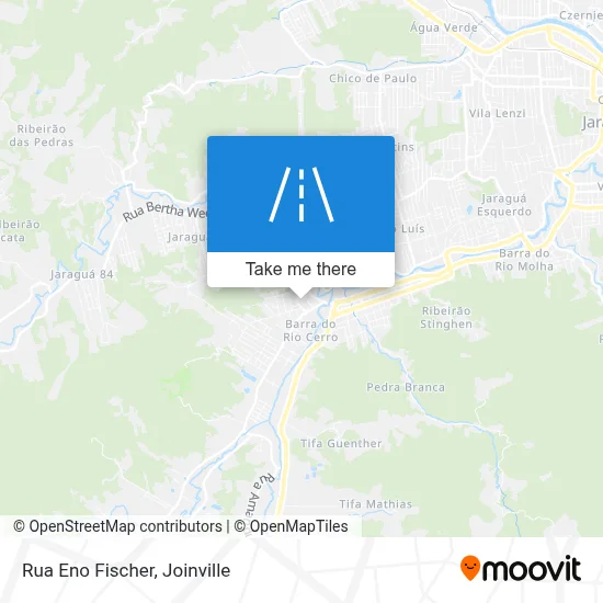 Rua Eno Fischer map