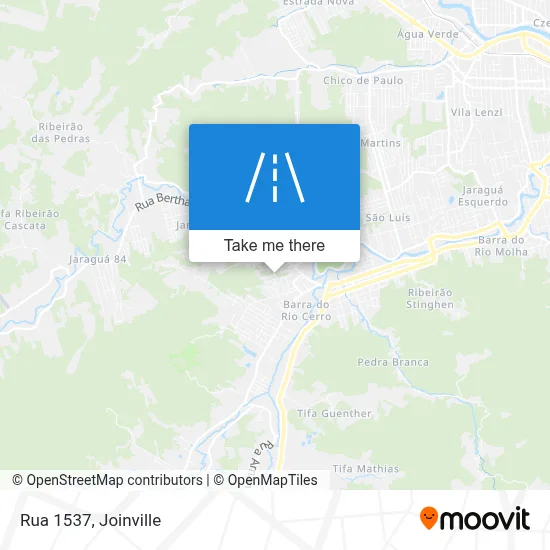 Rua 1537 map