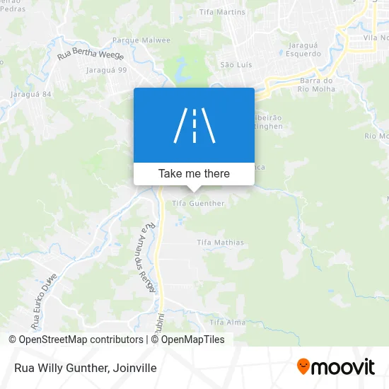 Rua Willy Gunther map