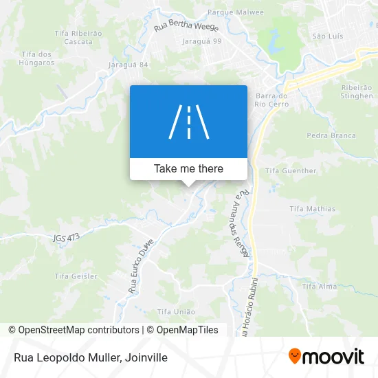 Rua Leopoldo Muller map