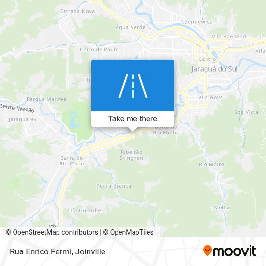 Rua Enrico Fermi map