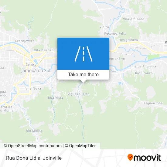 Rua Dona Lidia map
