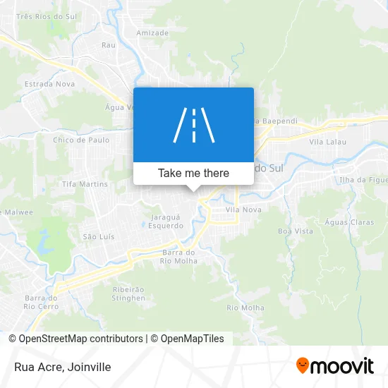 Rua Acre map