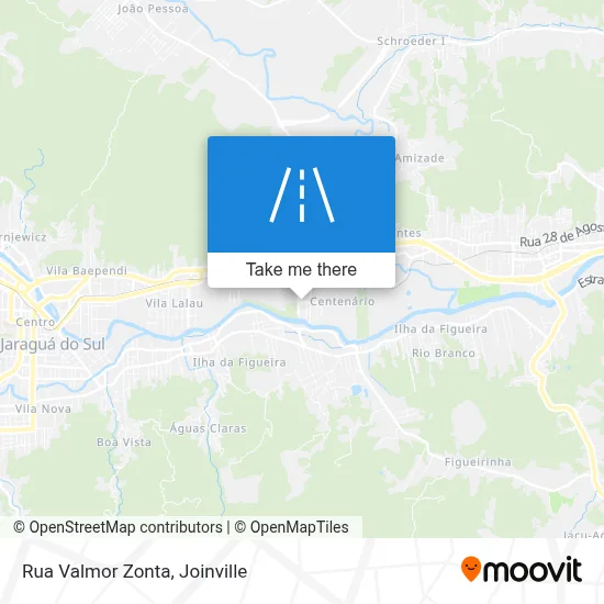 Rua Valmor Zonta map