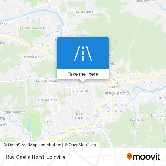 Rua Onelia Horst map