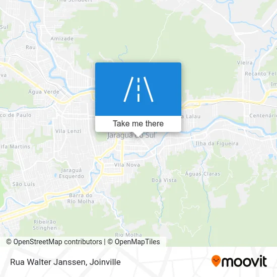 Rua Walter Janssen map