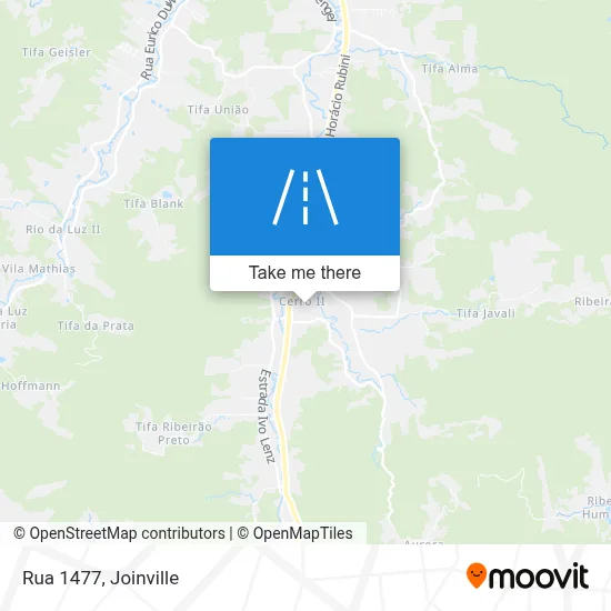 Rua 1477 map