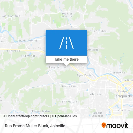 Rua Emma Muller Blunk map