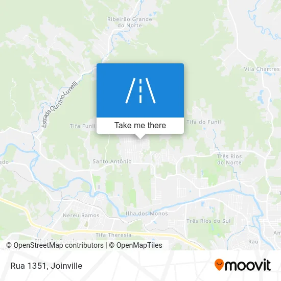 Rua 1351 map