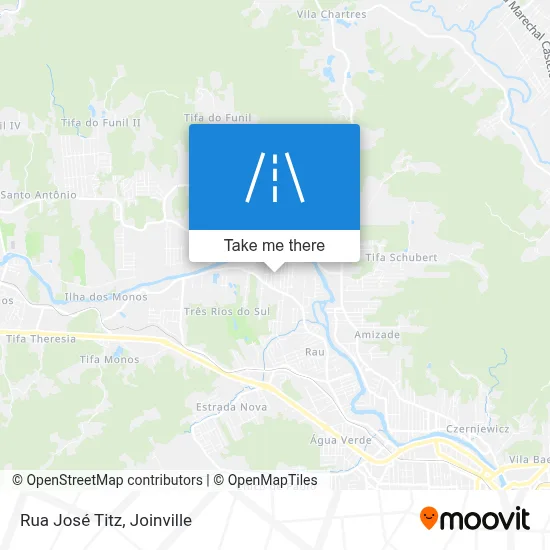 Rua José Titz map