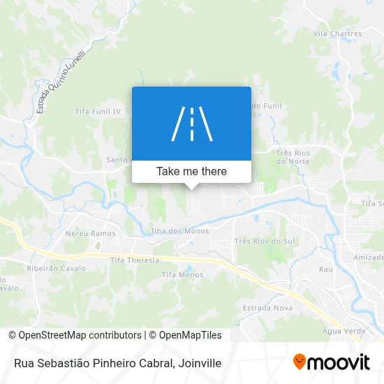 Rua Sebastião Pinheiro Cabral map