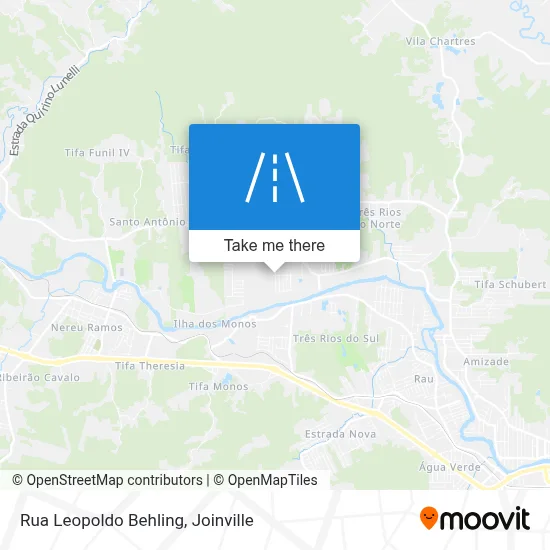 Rua Leopoldo Behling map