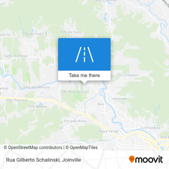 Rua Gilberto Schalinski map