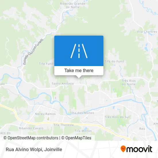 Rua Alvino Wolpi map