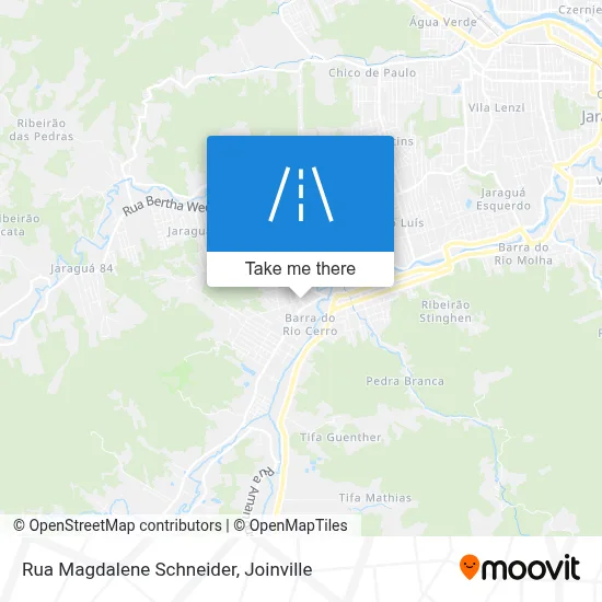 Rua Magdalene Schneider map