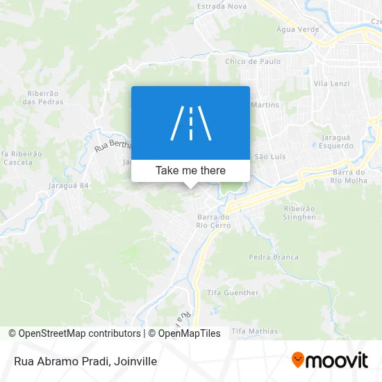 Rua Abramo Pradi map