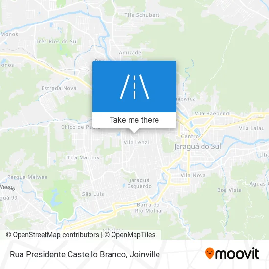 Rua Presidente Castello Branco map