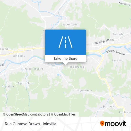 Rua Gustavo Drews map