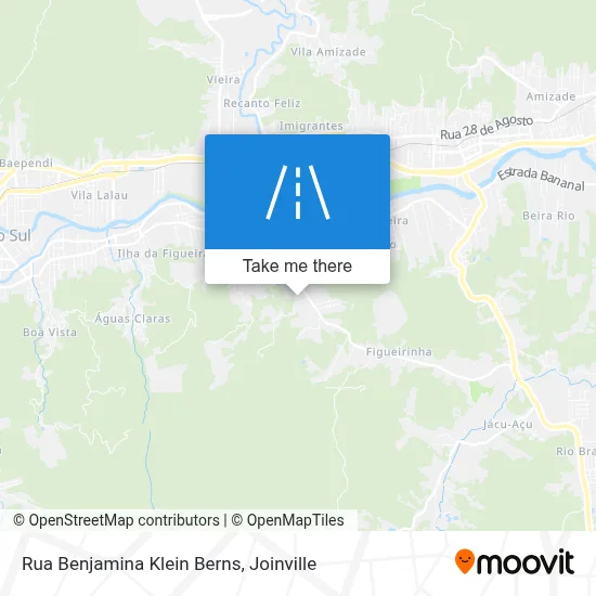 Rua Benjamina Klein Berns map