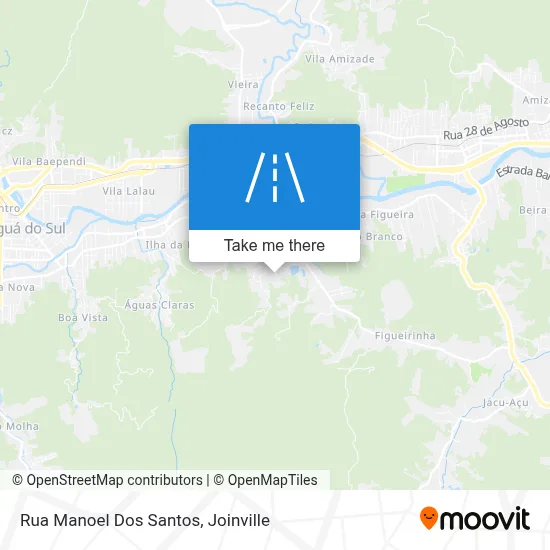 Rua Manoel Dos Santos map