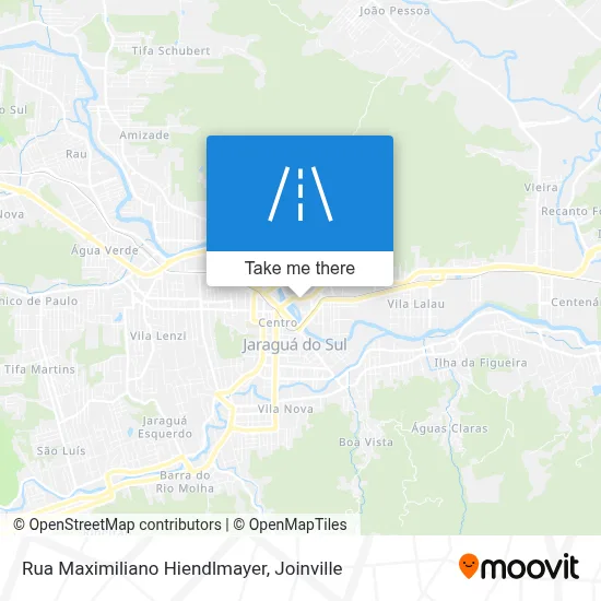 Rua Maximiliano Hiendlmayer map