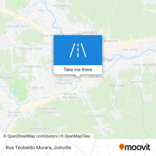 Rua Teobaldo Murara map