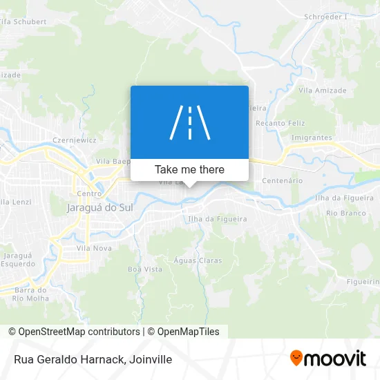 Rua Geraldo Harnack map