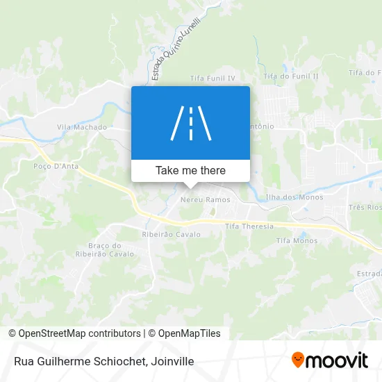 Rua Guilherme Schiochet map