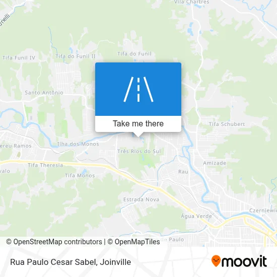 Rua Paulo Cesar Sabel map