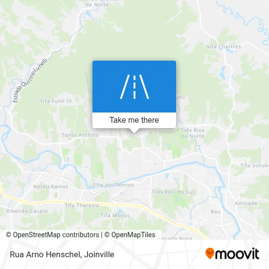 Rua Arno Henschel map