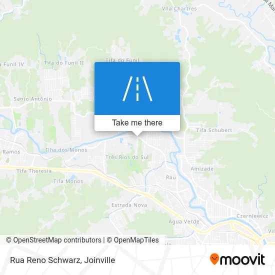 Rua Reno Schwarz map