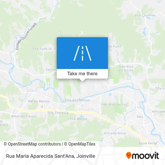 Rua Maria Aparecida Sant'Ana map