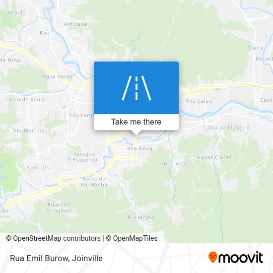 Rua Emil Burow map