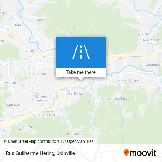 Rua Guilherme Hering map