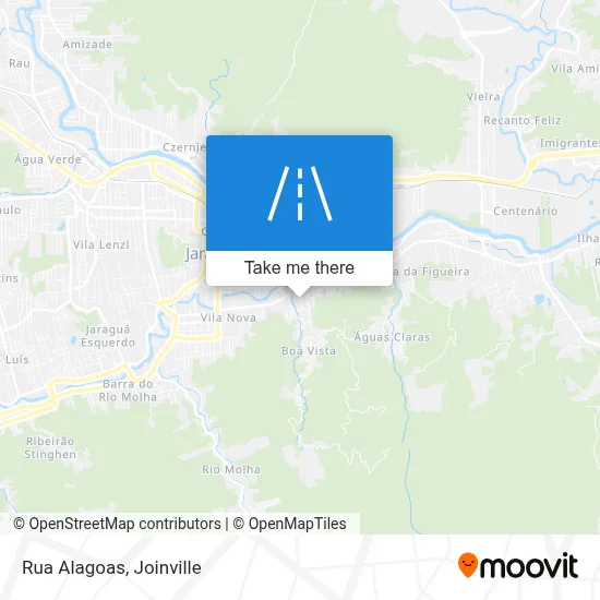 Rua Alagoas map