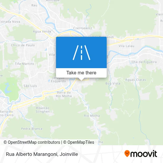 Rua Alberto Marangoni map