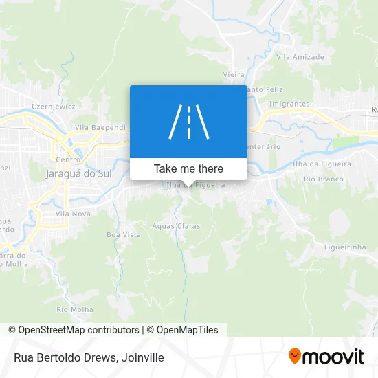 Rua Bertoldo Drews map