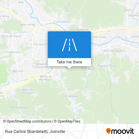 Rua Carlos Sbardelatti map