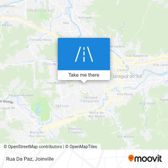 Rua Da Paz map