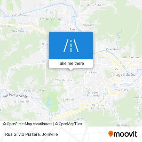 Rua Silvio Piazera map