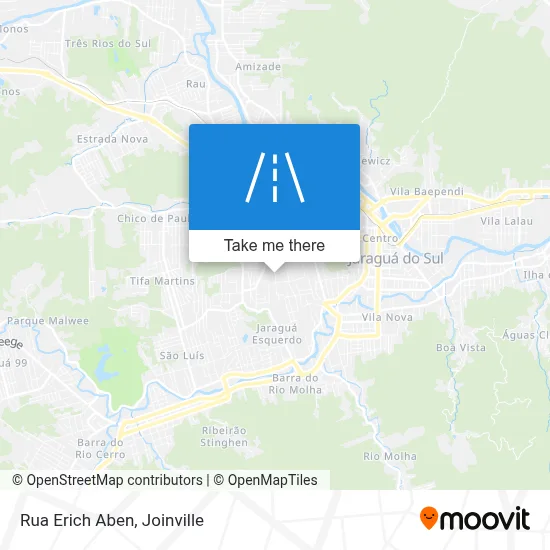 Rua Erich Aben map