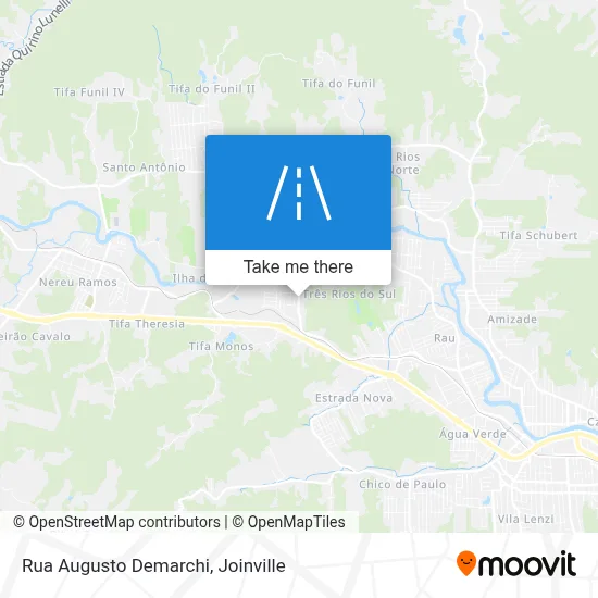 Rua Augusto Demarchi map