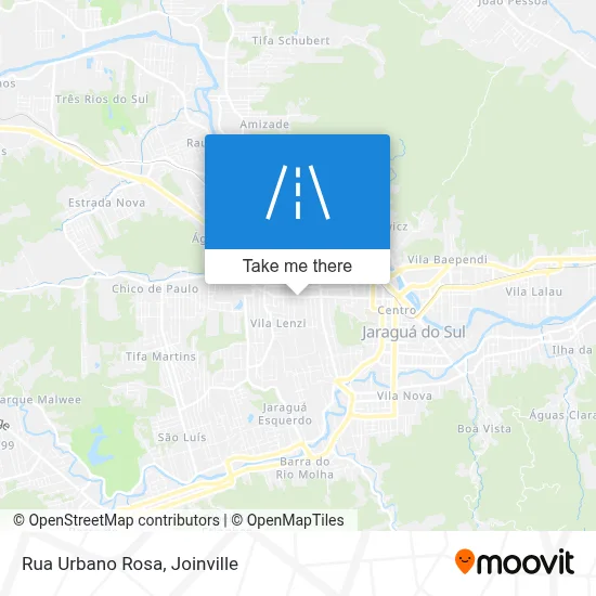 Rua Urbano Rosa map