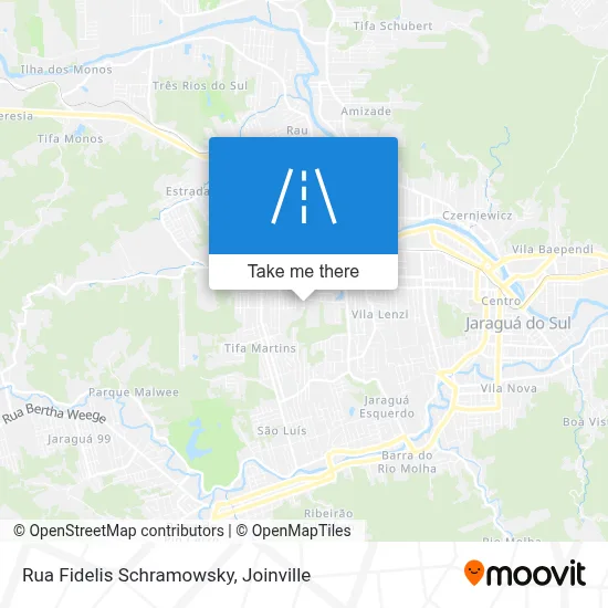 Rua Fidelis Schramowsky map