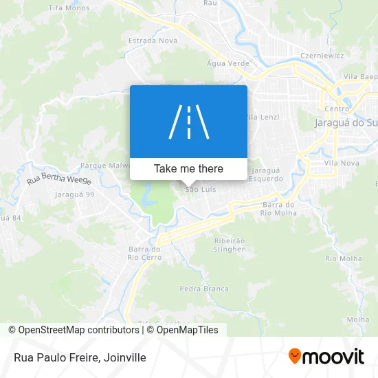 Rua Paulo Freire map