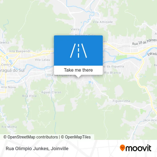 Rua Olimpio Junkes map
